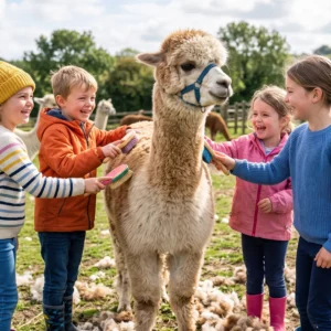 passeggiata con gli alpaca natura e outdoor