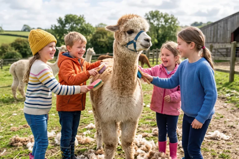 passeggiata con gli alpaca natura e outdoor